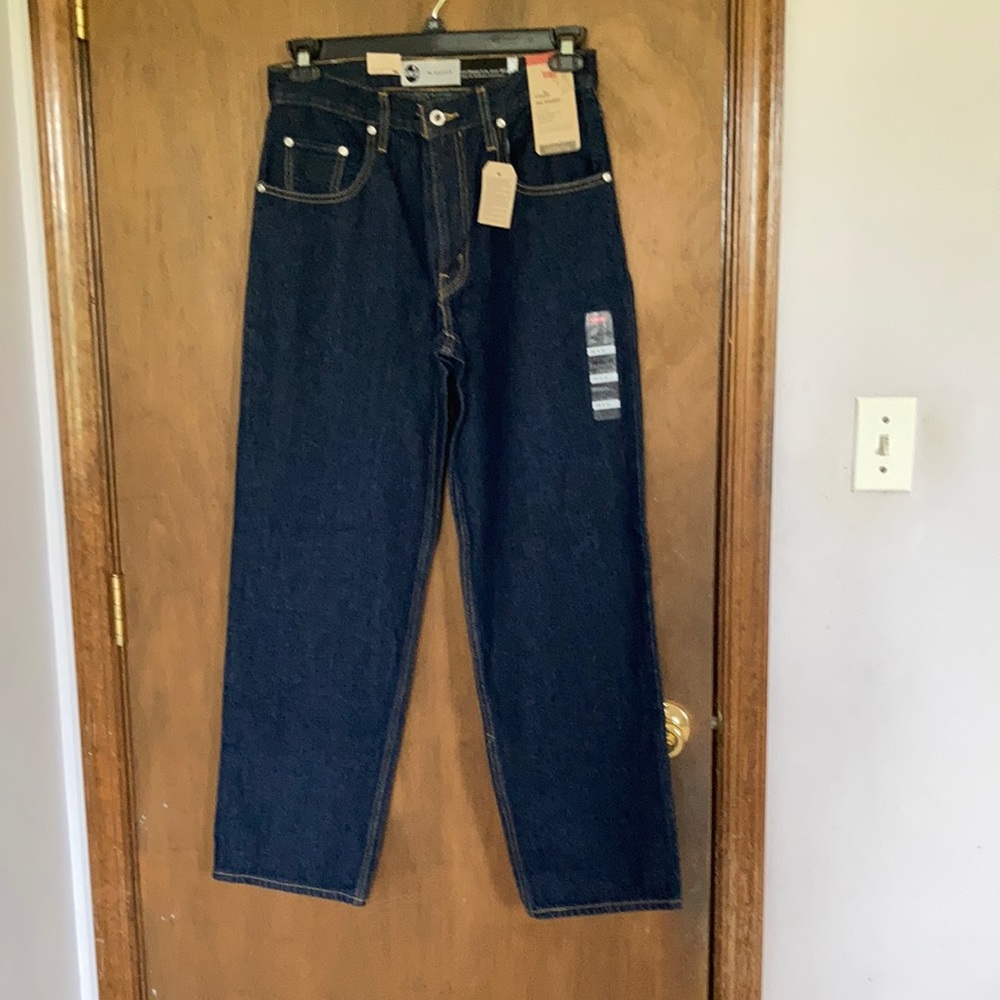 Relist7/20 Levi’s 94 baggy midrise straight leg jean cotton retro 27 or 30 - Picture 11 of 17